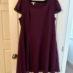 Elegant Purple Women's Dress